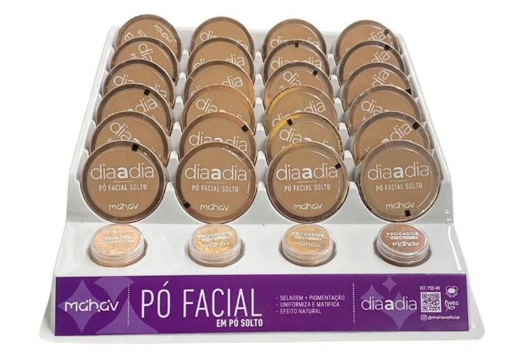 Pó Facial Solto compacto Dia a Dia