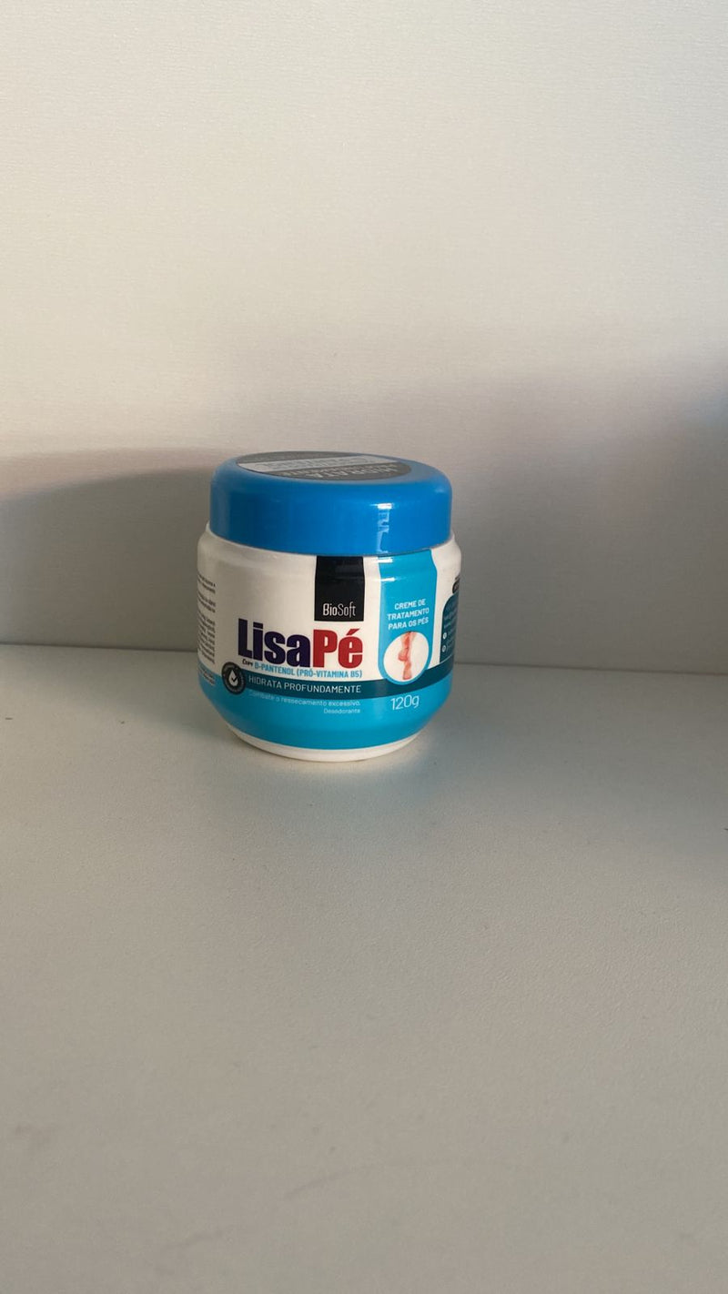 Creme de tratamento para os pés ureia e mentol 120g